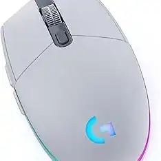 Mouse Gamer Logitech G203 LIGHTSYNC RGB, Efeito de Ondas de Cores, 6 Botões Programáveis e Até 8.000 DPI - Branco