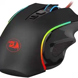 Mouse Gamer Redragon Griffin Preto RGB 7200 DPI M607
