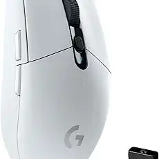 Mouse Gamer Sem Fio Logitech G305 LIGHTSPEED com 6 Botões Programáveis e Até 12.000 DPI - Branco