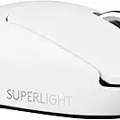 Mouse Gamer Sem Fio Logitech G PRO X SUPERLIGHT 2 com Tecnologia LIGHTSPEED, Ultraleve, Switch LIGHTFORCE, Sensor HERO 2 com 44K DPI, 5 botões programáveis e Bateria Recarregável - Branco