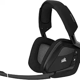 Headset Gamer Premium Corsair Void RGB Elite Wireless com 7.1 Surround - Preto CA-9011201-NA, 1,5