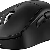 Mouse Gamer Sem Fio Logitech G PRO X SUPERLIGHT 2 DEX com Tecnologia LIGHTSPEED, Design Assimétrico para Destros, 5 Botões Programáveis, Sensor Hero 2 com DPI de 44K, Recarregável - Preto