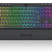 Teclado Gamer Membrana Redragon Shiva RGB V2 Preto K512RGB V2