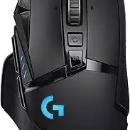 Mouse Gamer Sem Fio Logitech G502 LIGHTSPEED com Tecnologia RGB LIGHTSYNC, Ajustes de Peso, 11 Botões Programáveis, Sensor HERO 25K e Bateria Recarregável - Compatível com POWERPLAY