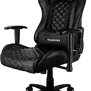 Cadeira Gamer Profissional TGC12 Preta ThunderX3.