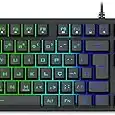 Teclado Membrana Gamer Redragon Netherbane Preto RGB K521-RGB