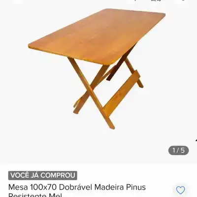 Mesa de madeira
