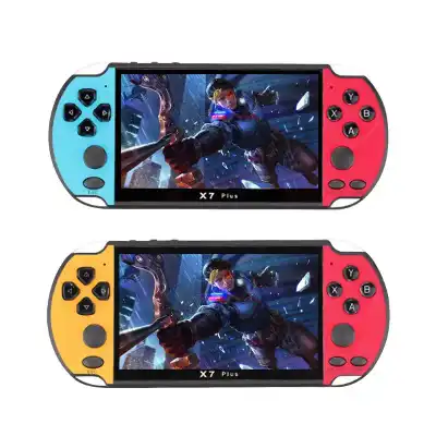 Console de Jogos Portátil Retrô X7 Plus Tela HD 5.1 Polegadas