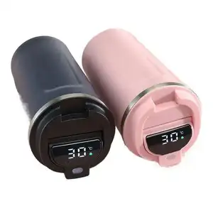 Garrafa Térmica Inteligente com Sensor de Temperatura em Display LED