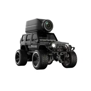 HOSHI KF32 Metal Mini RC Car 1:64 2.4G com Câmera FPV 720P e Wi-Fi Drift