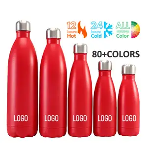 Squeeze Esportivo em Aço Inox Parede Dupla À Prova de Vazamento 500ml
