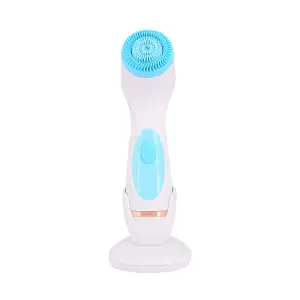 Instrumento Elétrico Multifuncional 3 em 1 para Limpeza Corporal com Cabeçotes de Escova Substituíveis, Escova de Limpeza...