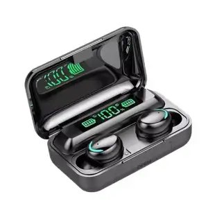 Fones de ouvido tws f9 original, fones auriculares, 9d, hifi stereo, a prova d' água, bt 5.0, display de led, sem fio, F9-5 F9-5C
