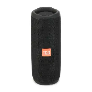Caixa de Som Bluetooth Estéreo com Graves Potentes, Portátil, À Prova D'água, 10W, LED RGB, TG-365, Bateria 1200mAh, Suporte...