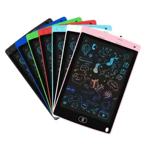 Brinquedos Educativos, Tablet Digital de Desenho LCD de 8,5 Polegadas para Crianças, Blocos de Anotações Multicoloridos