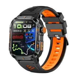 Relógio Inteligente SENBONO para Unissex HT36 com Display TFT, Assistente de Voz AI, à Prova d'Água 3ATM, Bússola, GPS...