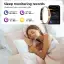 BWB3 Pulseira inteligente SDK para mulheres, ultraleve e fina, com pulseira metálica IPS, monitor de frequência cardíaca e... — foto 6