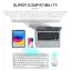 Kit Combo Teclado e Mouse Sem Fio 2.4G Slim Ergonômico — foto 2