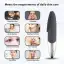 Escova de Limpeza Facial de Silicone, Esfoliador Facial à Prova d'Água, Escova Elétrica para Limpeza e Esfoliação para Homens — foto 3