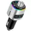 Transmissor FM Sem Fio 5.0 para Carro com Suporte a Pen Drive e Viva-Voz — foto 3