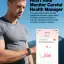 Pulseira Inteligente Masculina com Tela Digital, à Prova d'Água, Monitor de Pressão Arterial, Sono, HRV, Relatório de Saúde... — foto 5